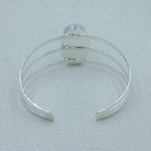 Natural Mexican Turquoise Sterling Silver Bangles Gift Jewelry