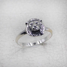 Sterling Silver Lion Head Ring | Men's Statement Jewelry
