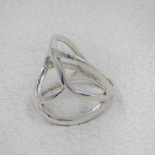 Sterling Silver Geometric Openwork Ring | Modern Statement Jewelry