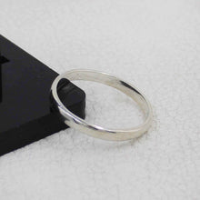 925 Sterling Silver Classic Plain Band Ring