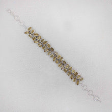 Handcrafted Sterling Silver Citrine Multi-Shape Gemstone Bracelet