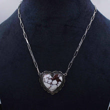 White Horse Jasper Necklace – Sterling Silver Jewelry