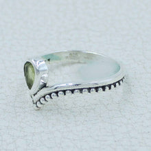 Buy 925 Sterling Silver Ring - Peridot Ring