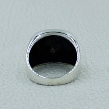 925 Sterling Silver Textured Ring - Men's Ring