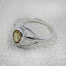 Elegant Oval Gemstone Silver Ring – Multicolor Gemstone Statement Ring