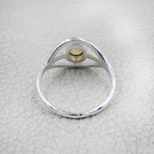 Elegant Oval Gemstone Silver Ring – Multicolor Gemstone Statement Ring