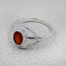 Elegant Oval Gemstone Silver Ring – Multicolor Gemstone Statement Ring