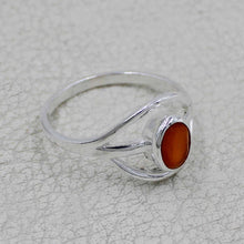 Elegant Oval Gemstone Silver Ring – Multicolor Gemstone Statement Ring