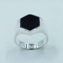 Black Onyx Sterling Silver Ring
