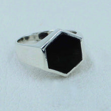 Black Onyx Sterling Silver Ring