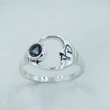 Mystic Quartz Sterling Silver Ring