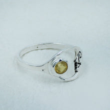 Citrine Sterling Silver Ring