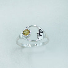 Citrine Sterling Silver Ring