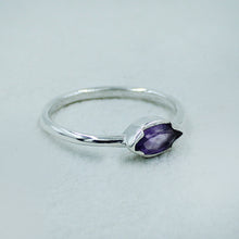 925 Sterling Silver Amethyst Ring
