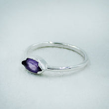925 Sterling Silver Amethyst Ring