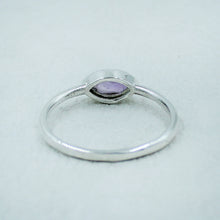 925 Sterling Silver Amethyst Ring