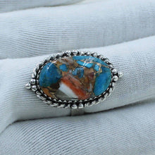 Spiny Oyster Sterling Silver Ring