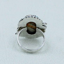 Antique Designer Spiny Oyster Turquoise Ring Size 10