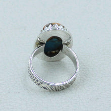 Spiny Oyster Turquoise Silver Ring Size 9