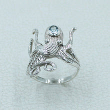 Octopus Ring in 925 Sterling Silver