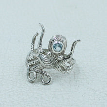 Octopus Ring in 925 Sterling Silver