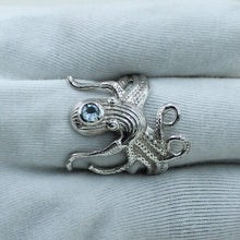 Octopus Ring in 925 Sterling Silver