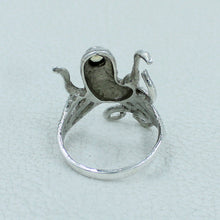 Octopus Ring in 925 Sterling Silver
