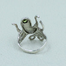 Octopus Ring in 925 Sterling Silver