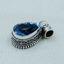 Swiss Blue Topaz with Sterling Silver Jewelry