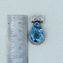 Swiss Blue Topaz with Sterling Silver Jewelry