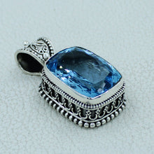 Blue Topaz Sterling Silver December Birthstone Jewelry