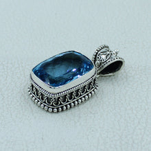 Blue Topaz Sterling Silver December Birthstone Jewelry