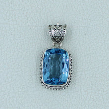 Blue Topaz Sterling Silver December Birthstone Jewelry