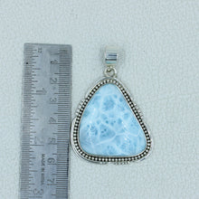 Larimar Sterling Silver Pendant