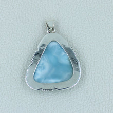 Larimar Sterling Silver Pendant