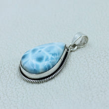 925 Sterling Silver Larimar Pendants