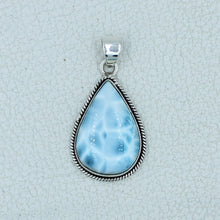 925 Sterling Silver Larimar Pendants