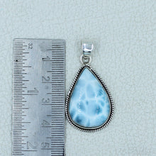 925 Sterling Silver Larimar Pendants