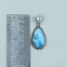 Larimar Gemstone 925 Silver Pendant