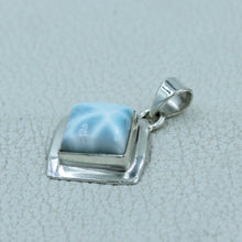 Larimar Sterling Silver Pendant