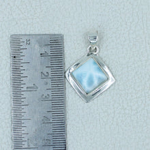 Larimar Sterling Silver Pendant
