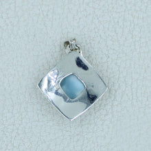 Larimar Sterling Silver Pendant