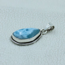 Larimar Silver Pendant - Larimar Jewelry