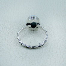 Larimar Sterling Silver Designer Ring