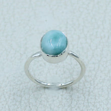 Natural Larimar Ring