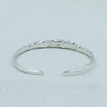 Antique Arts and Crafts Sterling Silver Bangle