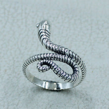 Snake Sterling Silver Ring
