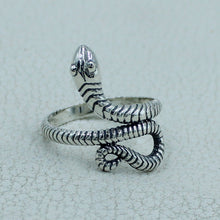 Snake Sterling Silver Ring