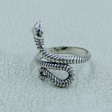 Snake Sterling Silver Ring