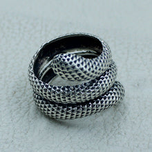 925 Silver Snake Ring Adjustable Size